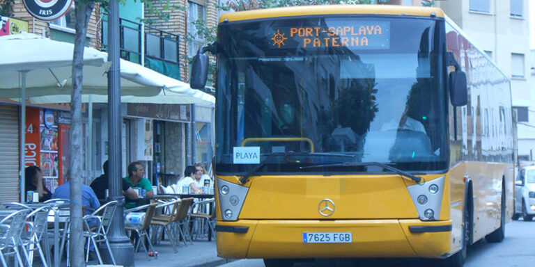 Autobús de Paterna a Port Saplaya