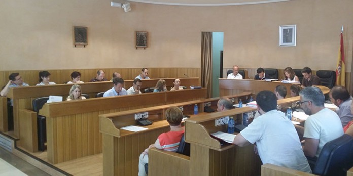 Imagen del Pleno municipal de Paterna