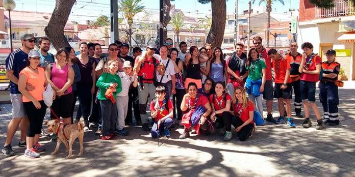 Participantes en la visita a la Vallesa