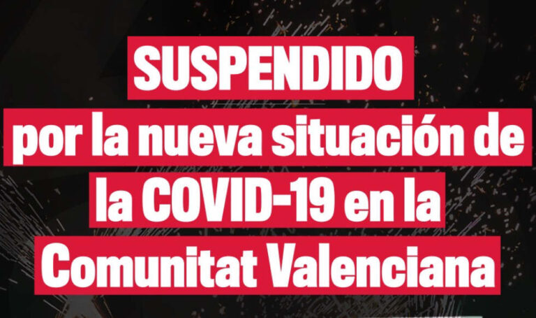 Paterna suspende el Castillo de Fuegos Artificiales por la situación actual de la COVID-19 en la Comunitat Valenciana