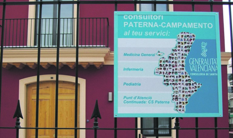 El Consultorio Campamento de Paterna cierra por las tardes de forma temporal y la asistencia se prestará en el Centro de Salud Clot de Joan