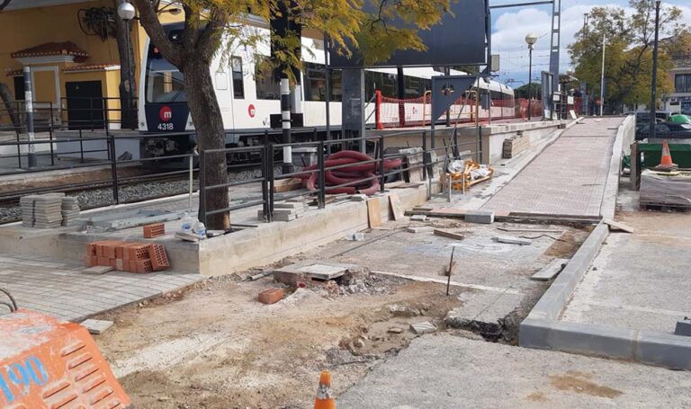 La estación de metro de La Canyada contará con un acceso peatonal inteligente de FGV