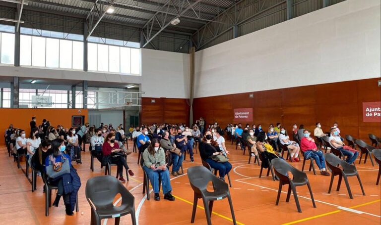 Arranca en Paterna la vacunación de 6.324 trabajadores de la comunidad educativa
