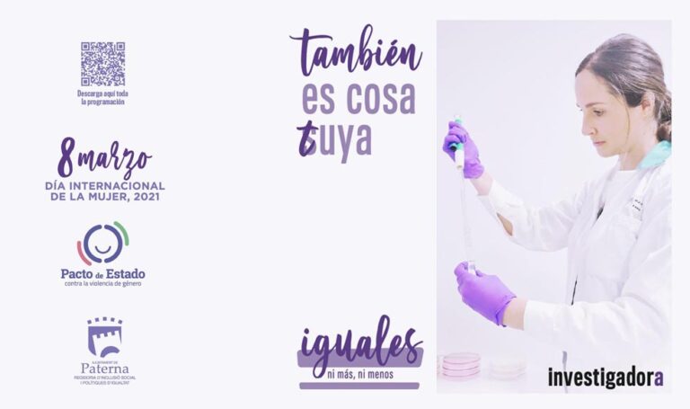 Paterna revindica una igualdad real y efectiva en el mundo laboral en la campaña municipal para conmemorar el Día de la Mujer