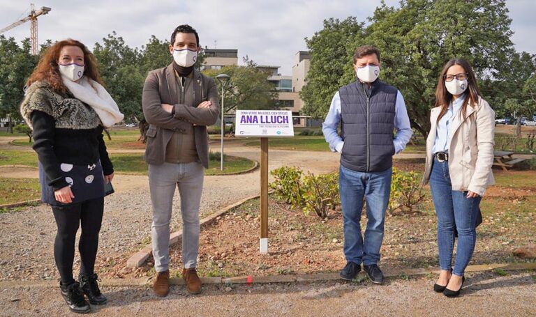 Las zonas verdes del Parc Tecnològic de Paterna ya lucen los nombres de ilustres científicas
