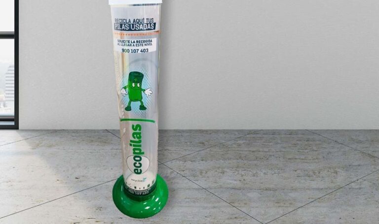 Paterna implanta una red de recogida selectiva de pilas en edificios municipales