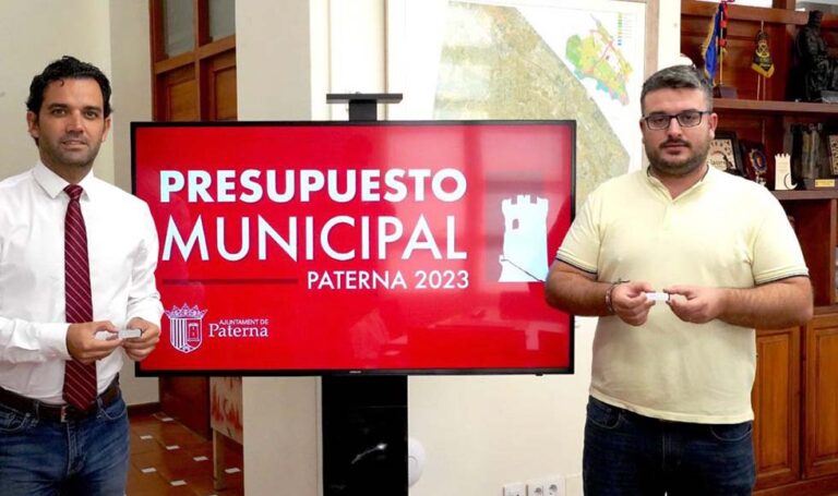 Paterna aprueba sus presupuestos municipales para 2023 que ascienden a 64 millones de euros