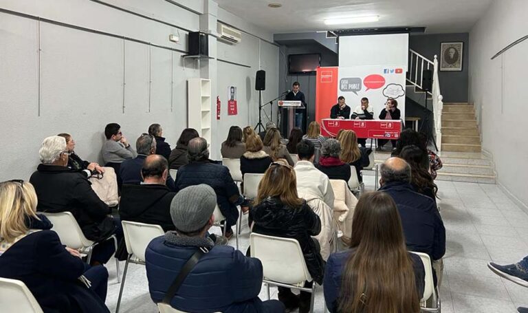 El PSOE de Paterna aprueba la lista de la candidatura que encabeza Sagredo para las próximas elecciones