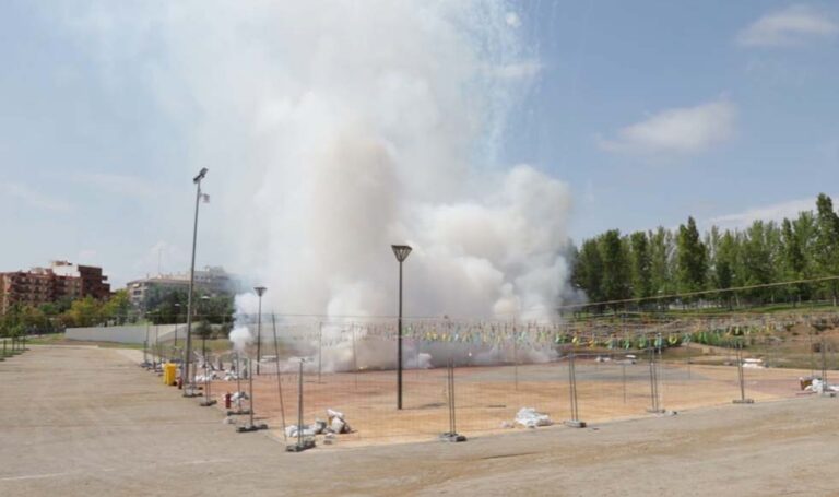 Más de 1.000 kg de pólvora inundarán Paterna con mascletàs diarias durante las Fallas 2023