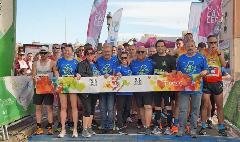 La carrera RunCáncer se estrena en Paterna con más de 1.600 participantes y una recaudación de 8.175€