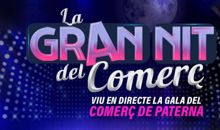 La Cova Gran de Paterna acoge este sábado una nueva edición de la Gala del Comercio