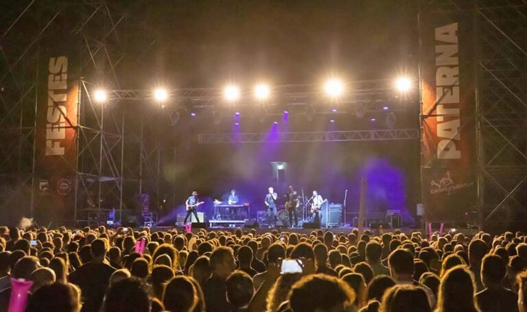 Camela, Miss Caffeina, Loquillo y Álvaro de Luna, protagonistas de los conciertos de las Fiestas Mayores 2023 de Paterna