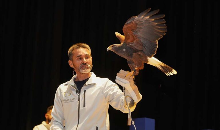 Magic Eagle impulsa terapias con aves para centros de educación especial
