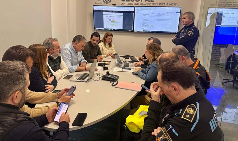 Paterna mantiene activas en la ciudad las medidas preventivas ante la emergencia por inundaciones decretada por el 112