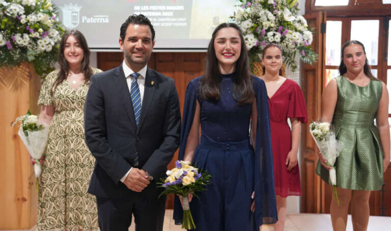 Claudia Alacreu González, nueva Reina de las Fiestas de Paterna 2025