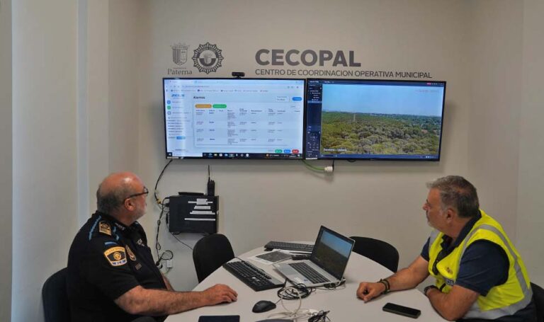 Alrededor de 60 sensores de humo y una cámara térmica de última generación blindan la protección de La Vallesa ante el riesgo de incendio