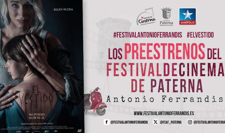 El Festival de cine de Paterna acoge el preestreno de “El vestido” durante su semana grande