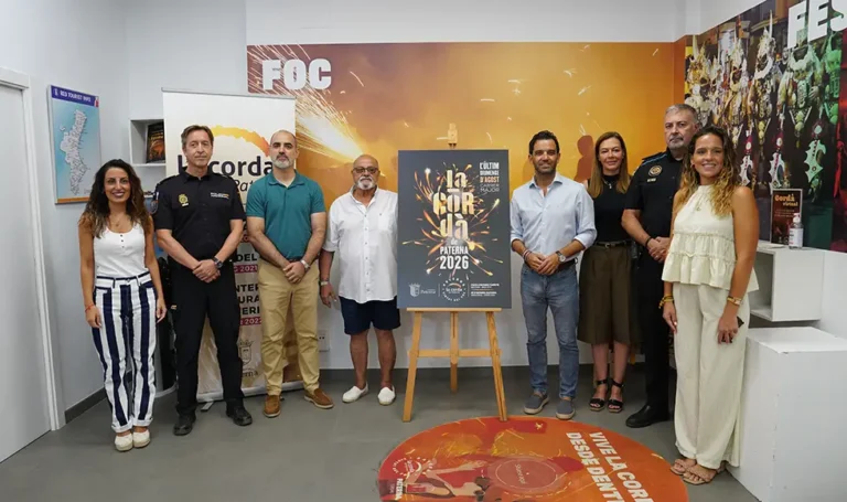 Paterna presenta el primer cartel oficial de la Cordà para impulsar su promoción internacional