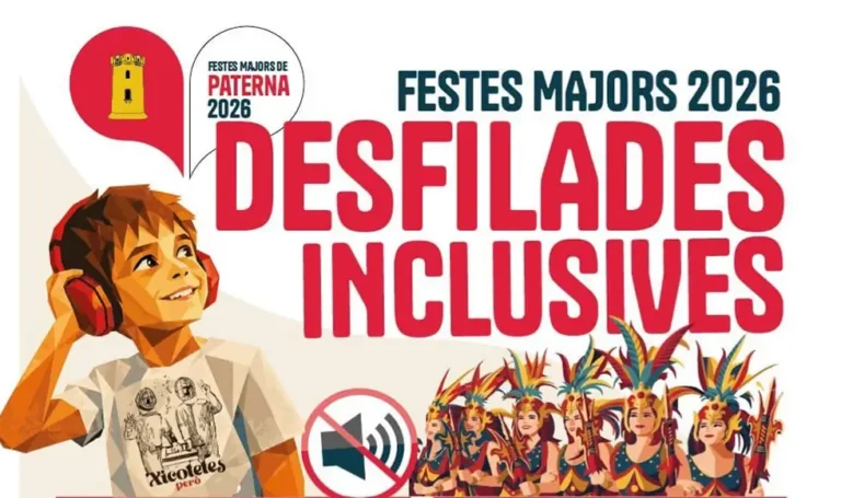 Paterna adapta sus Fiestas Mayores para que los y las menores con diversidad funcional puedan disfrutar de sus actos y celebraciones